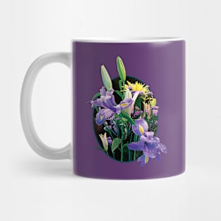 Irises - Bouquet with Japanese Irises Mug